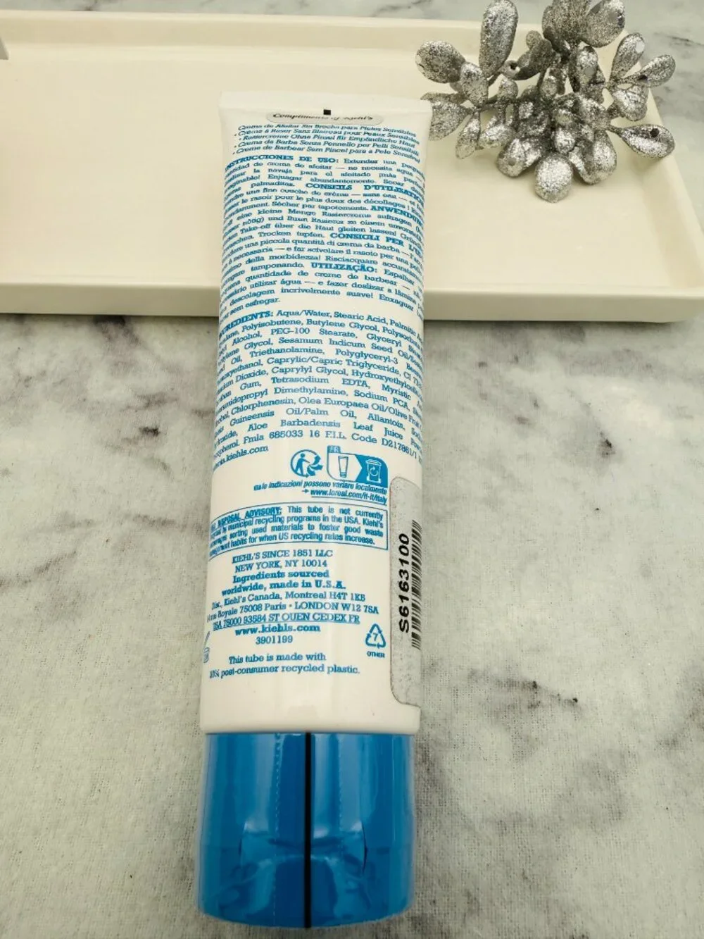 Kiehls Skincare,Ultimate Brushless Shave Cream Blue Eagle-Full Size150ml,5oz-NEW